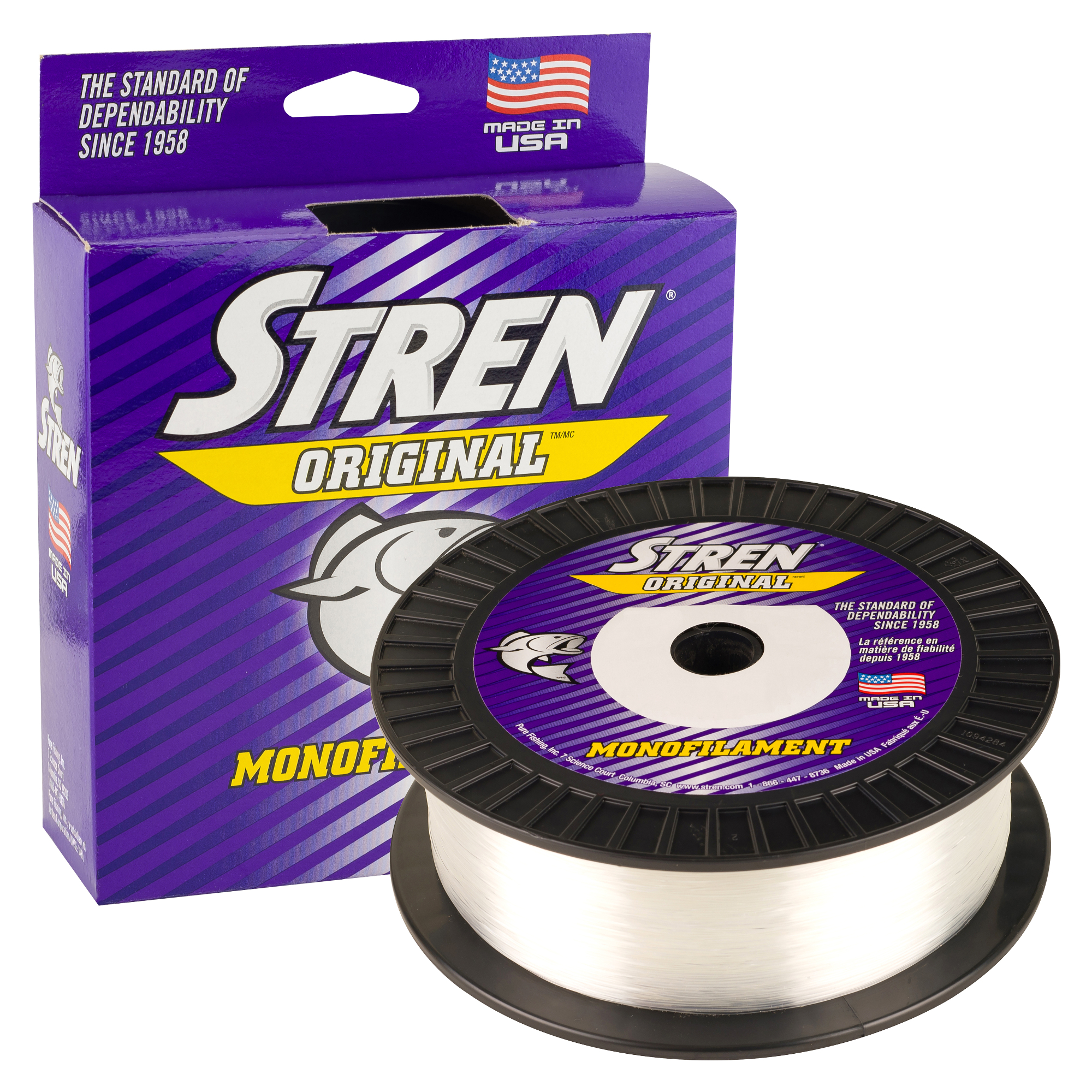 Stren Original Fishing Line 14 lb. Clear Blue Fluorescent 1000